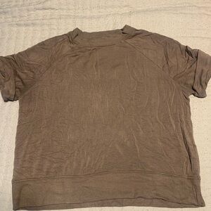 Splits59 Tan Short Sleeve Tee Relaxed Fit